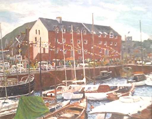 North Berwick harbour by Tom Davidson